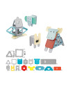 Magnetic Tiles - Set 41 Pcs - Mini Animal Jumble