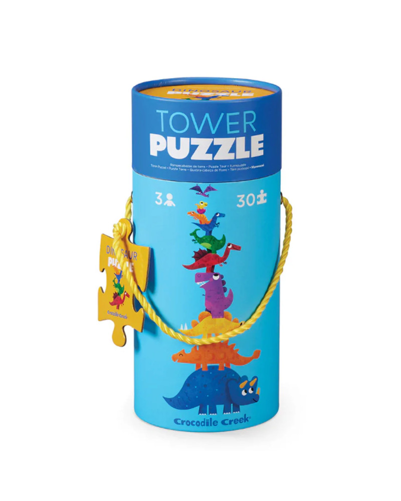 Puzzle 30 Piezas Gigante - Dinosaurs - Crocodile Creek