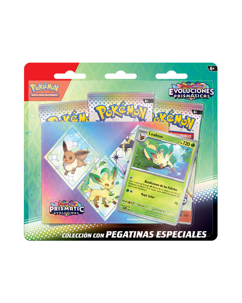 Colección con Pegatinas Especiales - Escarlata y Púrpura: Evoluciones Prismáticas - JCC Pokémon