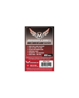 Protectores Mayday Mini Chimera Standard (Cartas hasta 43x65 mm)