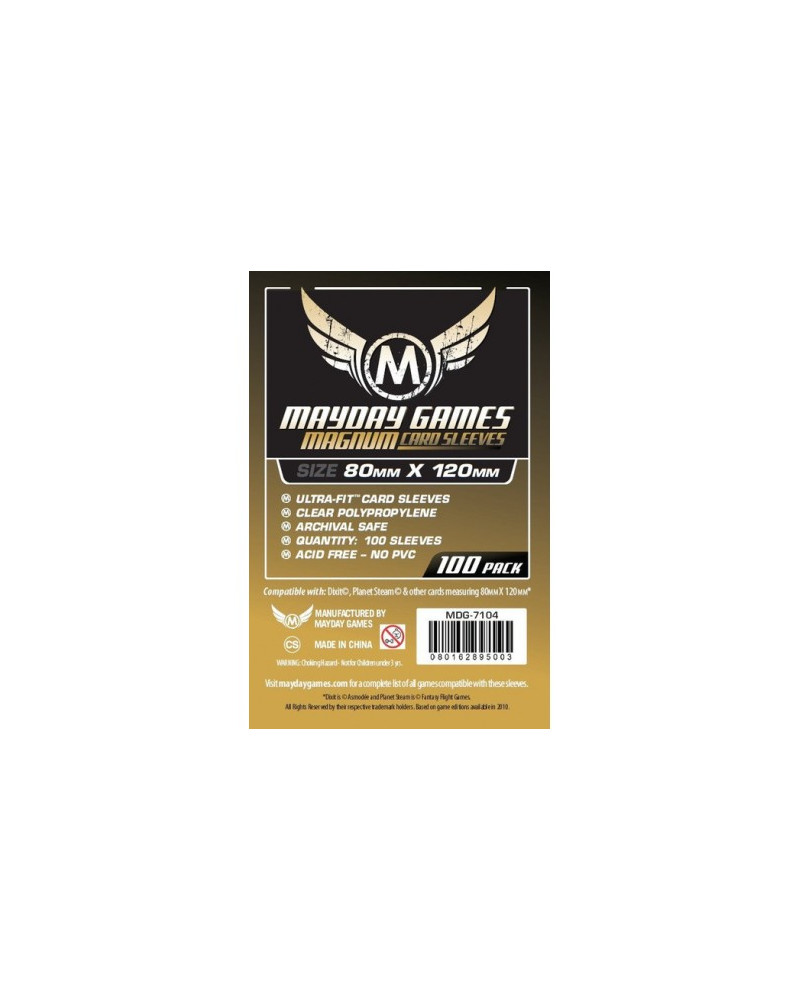 Protectores Mayday Magnum Standard (Cartas hasta 80x120 mm)