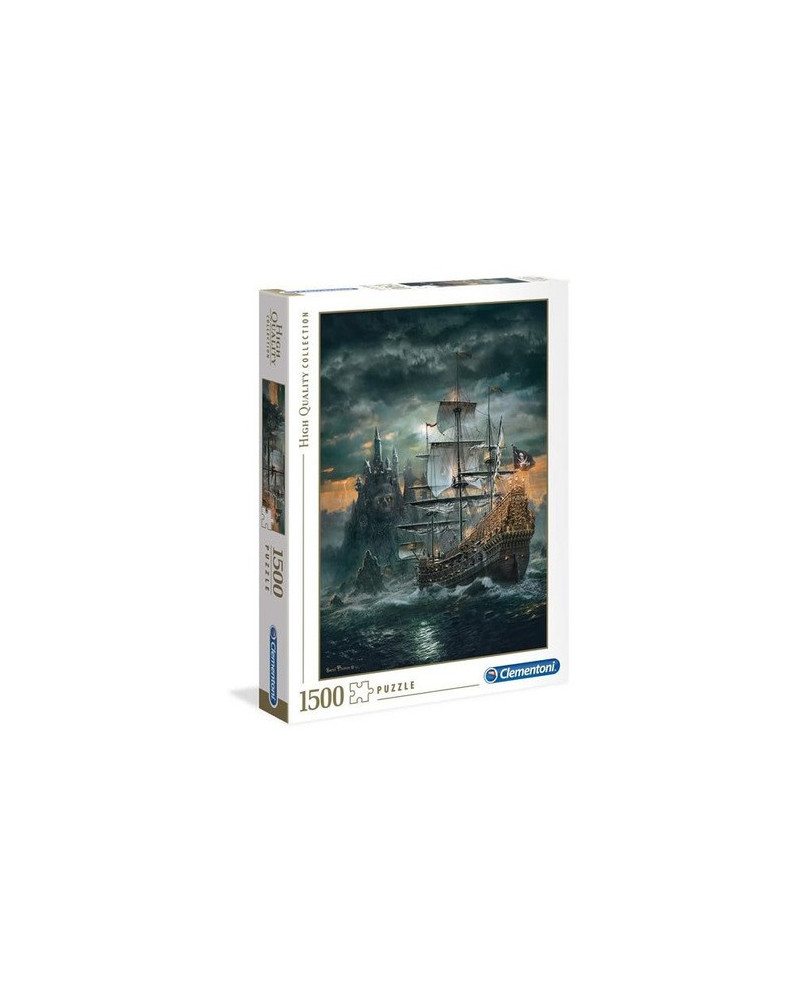 [Empaque Dañado] Puzzle 1500 piezas - The Pirate Ship - Clementoni [31682]