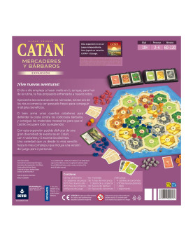 Catan - Mercaderes y Bárbaros - Nueva Edición (Expansión)