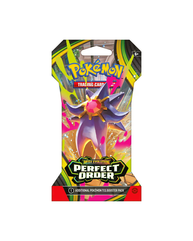 Sleeved Booster Pack - Mega Evolution: Perfect Order - Pokémon TCG