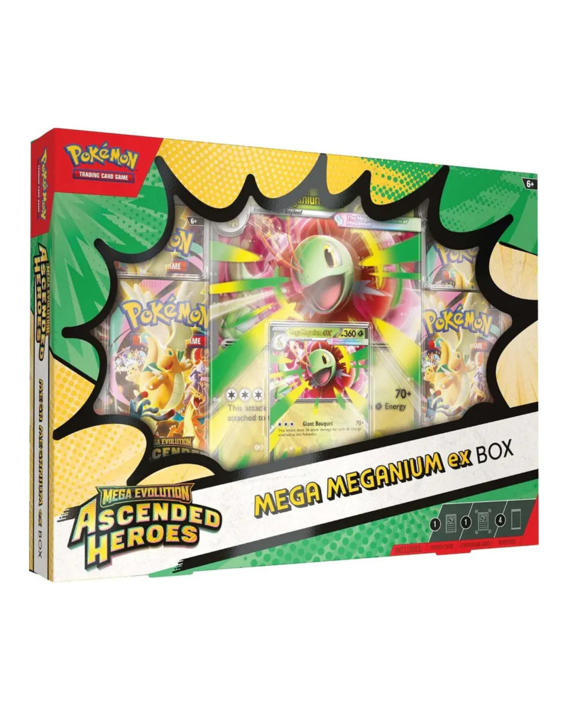 Mega Meganium Ex Box - Mega Evolution: Ascended Heroes - Pokémon TCG