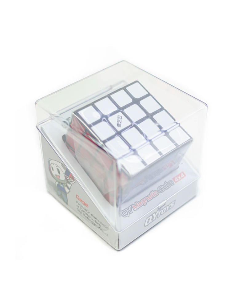Cubo Qiyi MS 4x4 Magnético Negro