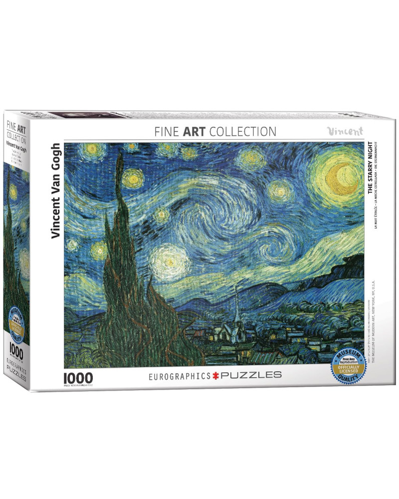 Puzzle 1000 piezas - The Starry Night - Eurographics
