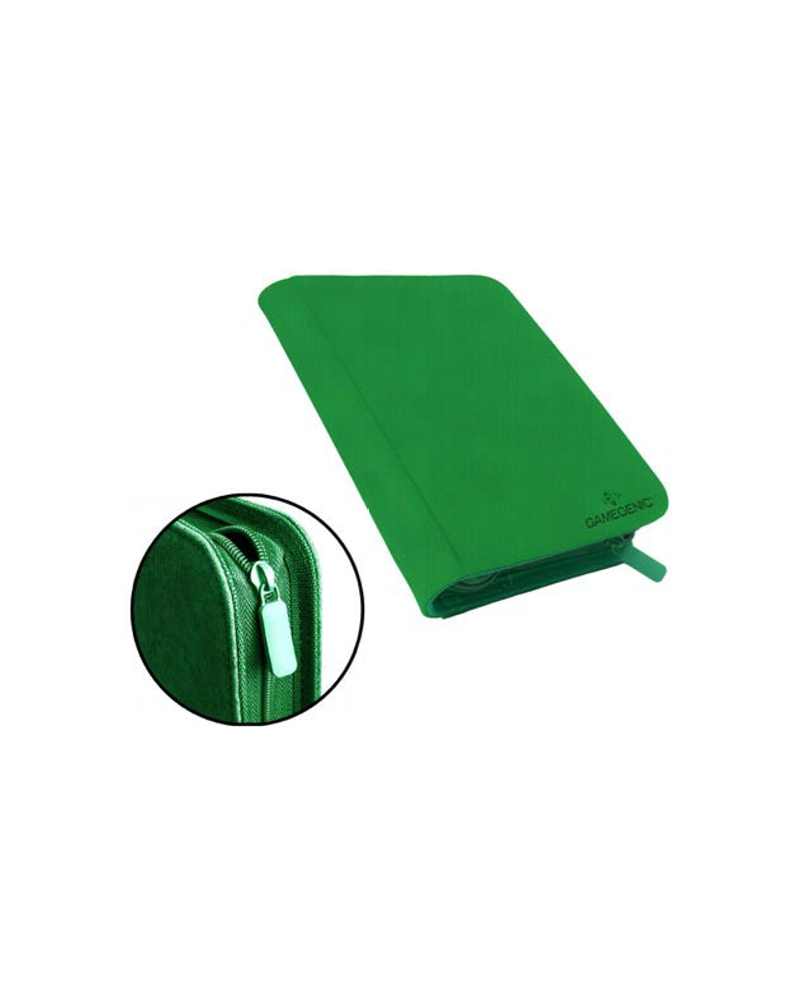 Carpeta - GameGenic Zip-Up Album 18 Pocket - Green