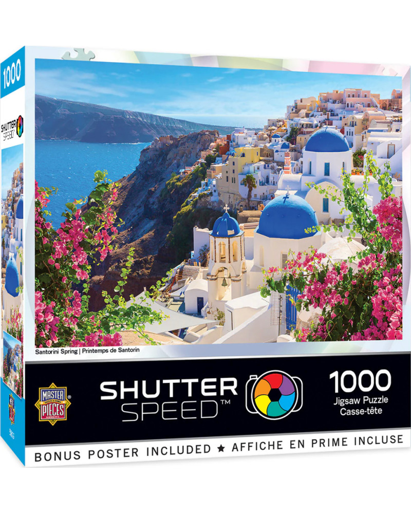 Puzzle 1000 Piezas - Shutter Speed: Santorini Spring - Master Pieces