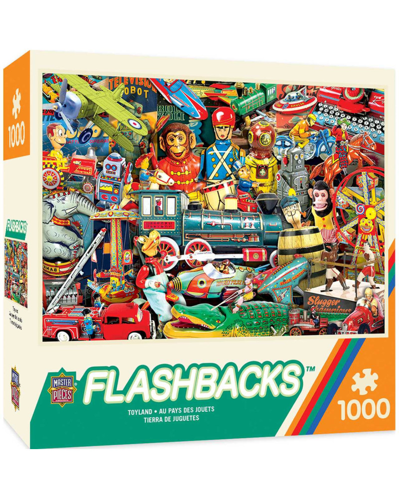 Puzzle 1000 Piezas - Flashbacks: Toyland - Master Pieces