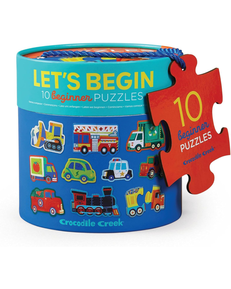 Puzzle 10x2 piezas - Let's Begin - Crocodile Creek