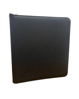 Carpeta de Cuero - Andes Protection 12 Pocket - Negro