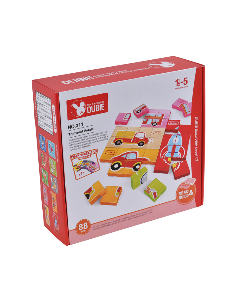 Puzzle Medios de Transporte - Dubie