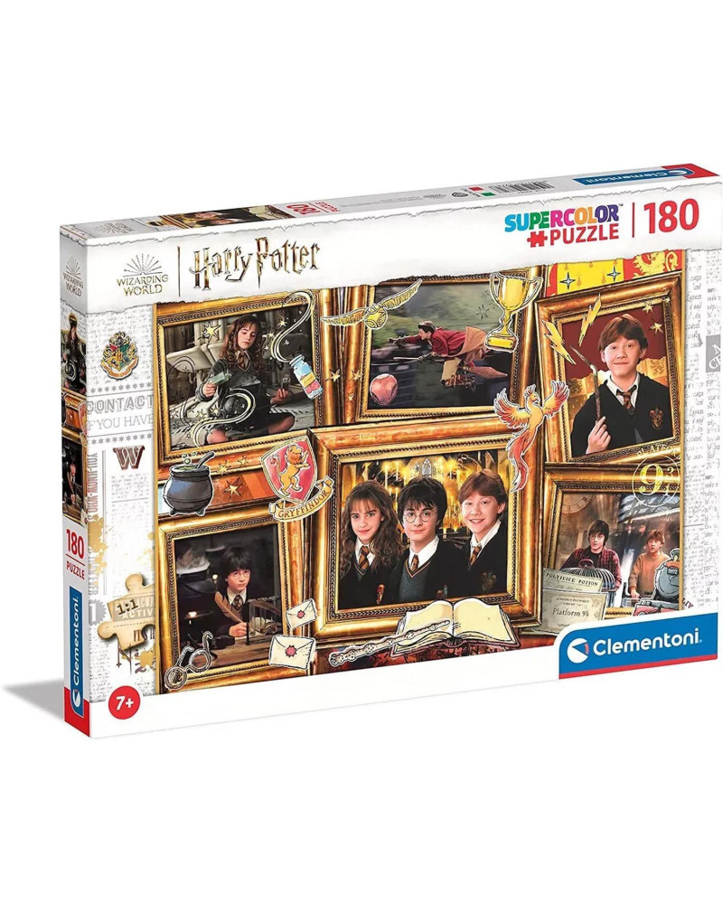 Puzzle 180 piezas - Harry, Hermione y Ron - Clementoni [29781]