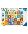 Puzzle 100 piezas XXL - Caras de Pókemon - Ravensburger