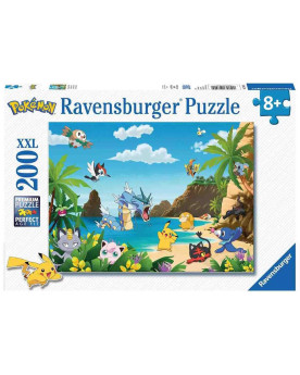 Puzzle 200 piezas XXL - Pókemon ¡Hazte con Todos! - Ravensburger