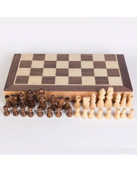 Ajedrez de Madera Magnético 33x33cm - Nación Ajedrez
