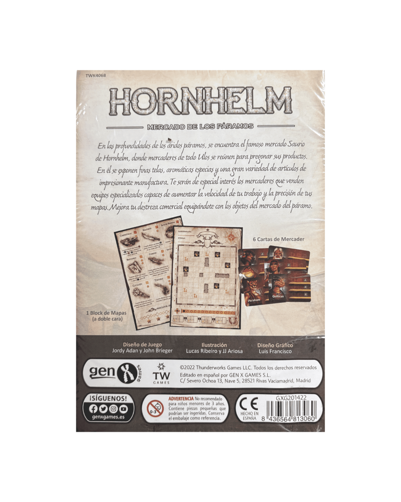 Cartógrafos Mapa 6: Hornhelm (Expansión)