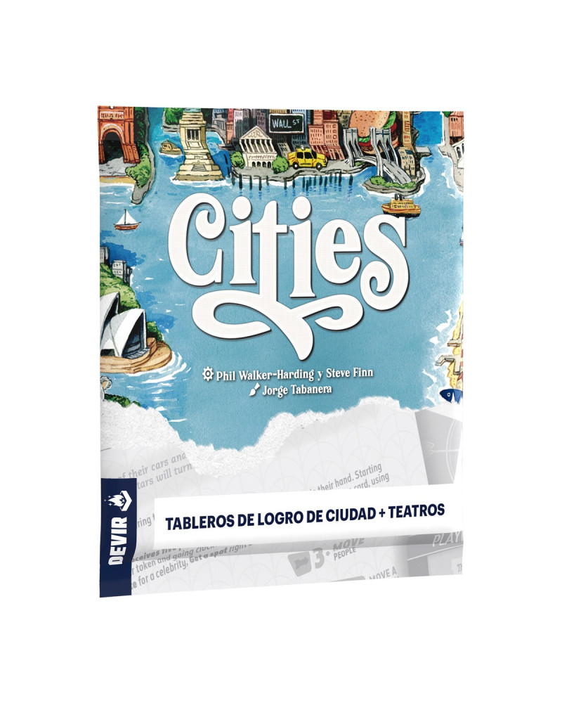 Cities - Tableros de Logros de Ciudad + Teatro (Expansión)