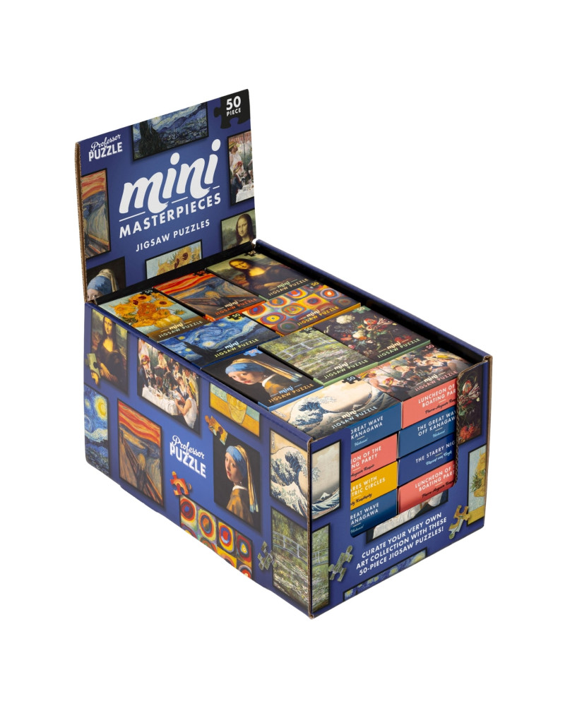 Mini Puzzles 50 piezas – Masterpieces