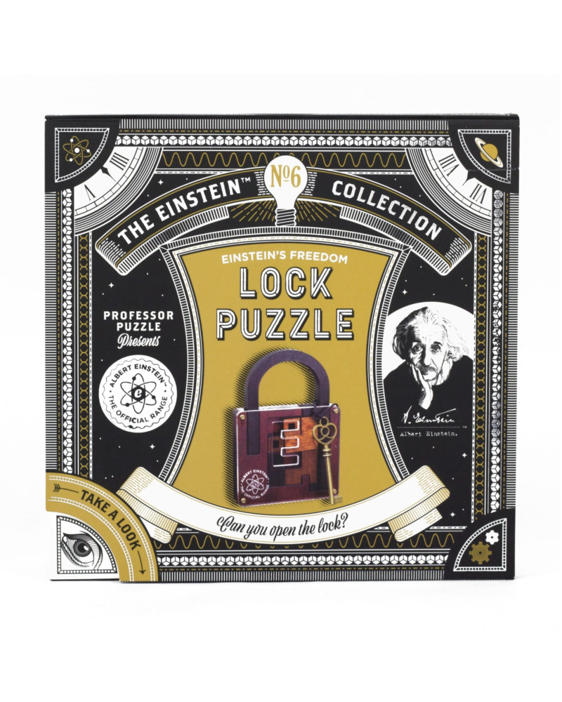 Puzzle de Ingenio Madera&Metal -  Lock Puzzle - Einstein Collection Puzzle