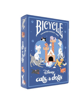 Naipe Bicycle - Cats & Dogs