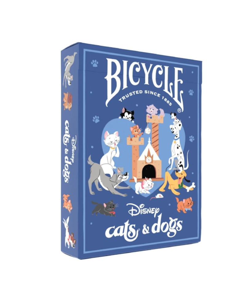 Naipe Bicycle - Cats & Dogs