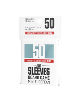 Protectores Just Sleeves Mini European (50) (Cartas hasta 44x69 mm)