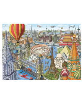 Puzzle 1000 piezas - Around The World in 80 Days - Ravensburger
