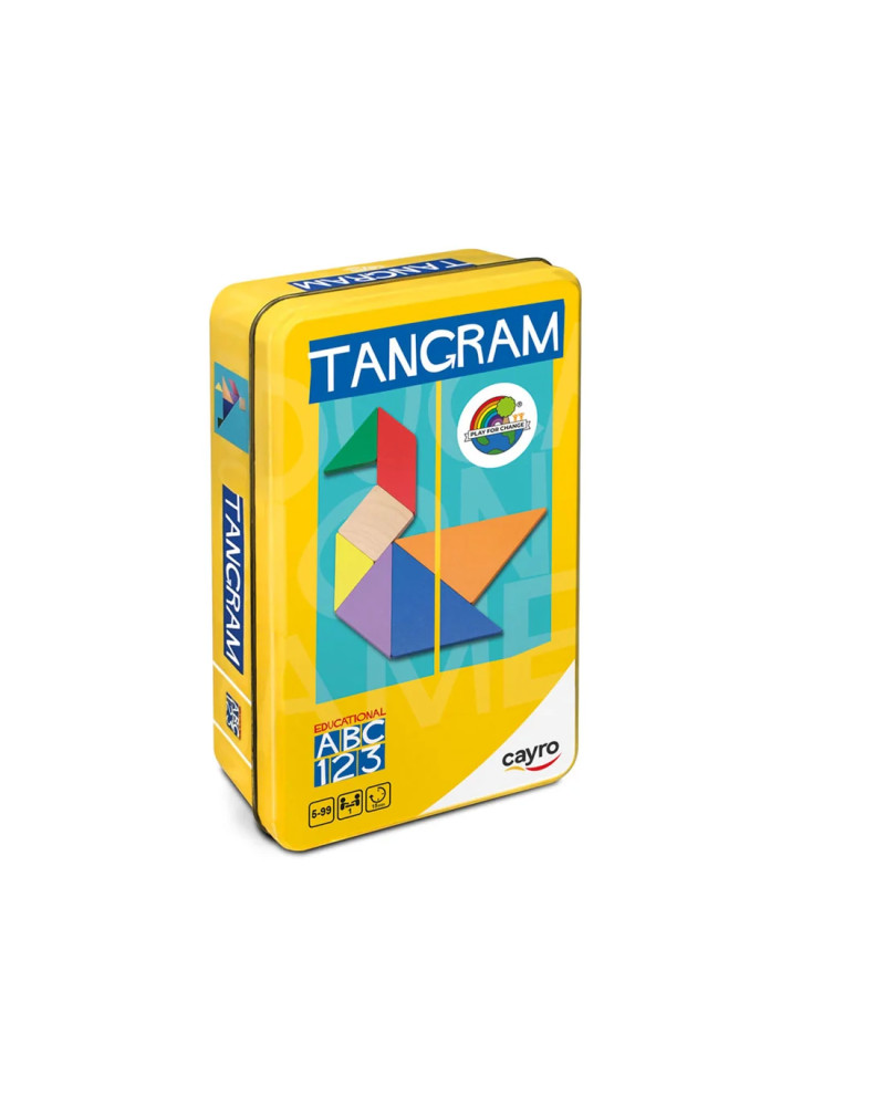 Tangrama Madera - Caja de Metal - Cayro
