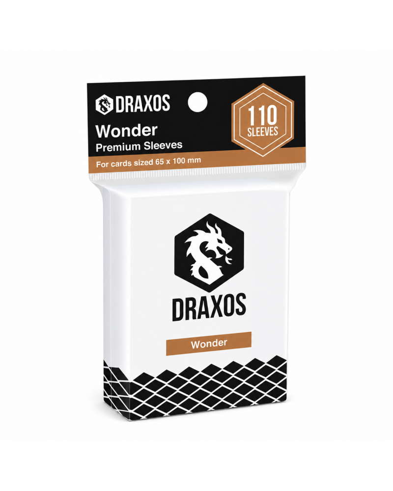 Protectores Draxos Wonder (Cartas hasta 65x100mm)