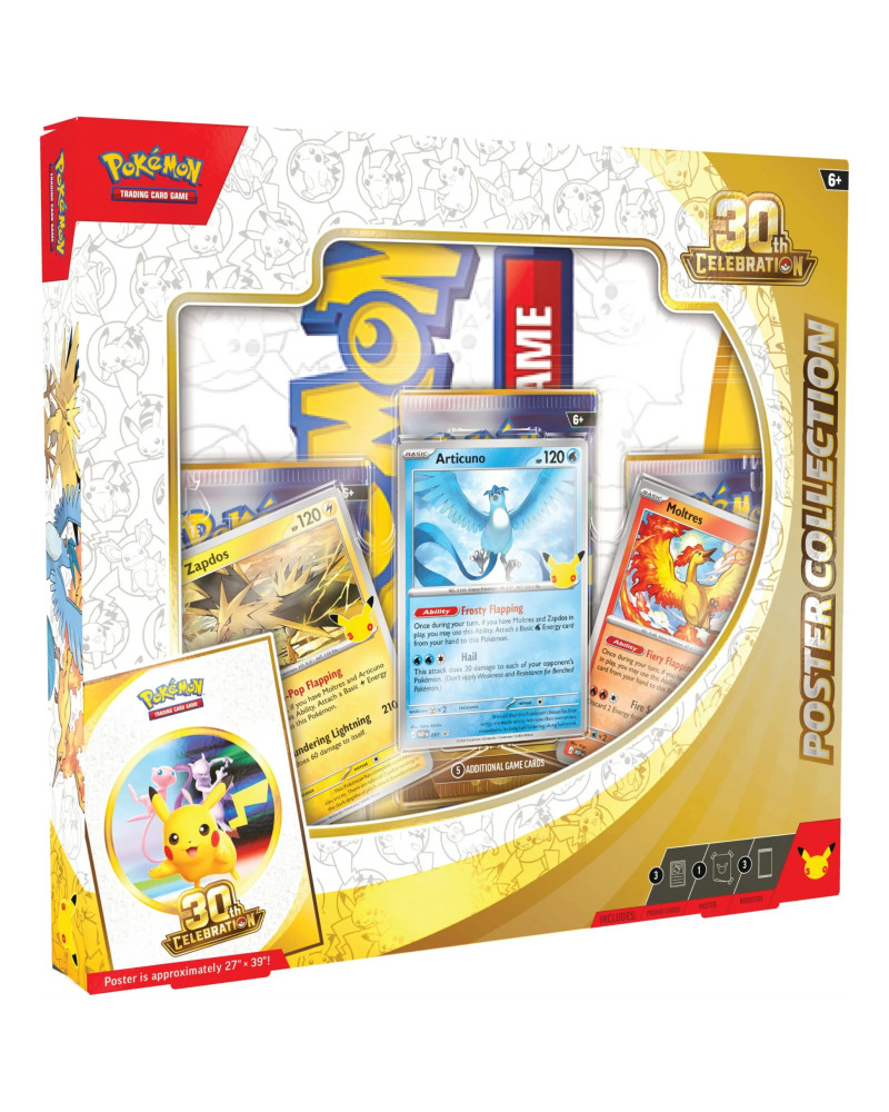 [PREVENTA] 30th Celebration Poster Collection - Pokémon TCG