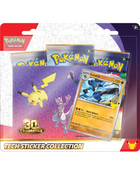 [PREVENTA] 30th Celebration Tech Sticker Collection - Pokémon TCG