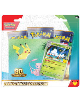 [PREVENTA] 30th Celebration Tech Sticker Collection - Pokémon TCG