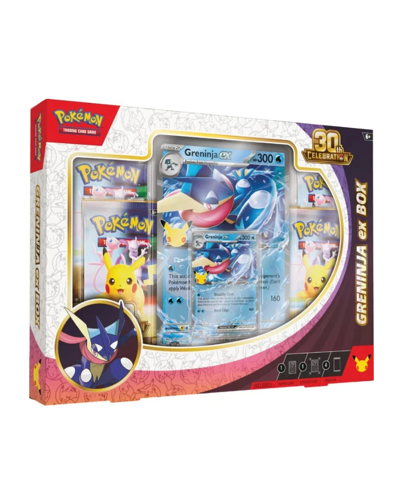 [PREVENTA] 30th Celebration Greninja Ex Box - Pokémon TCG