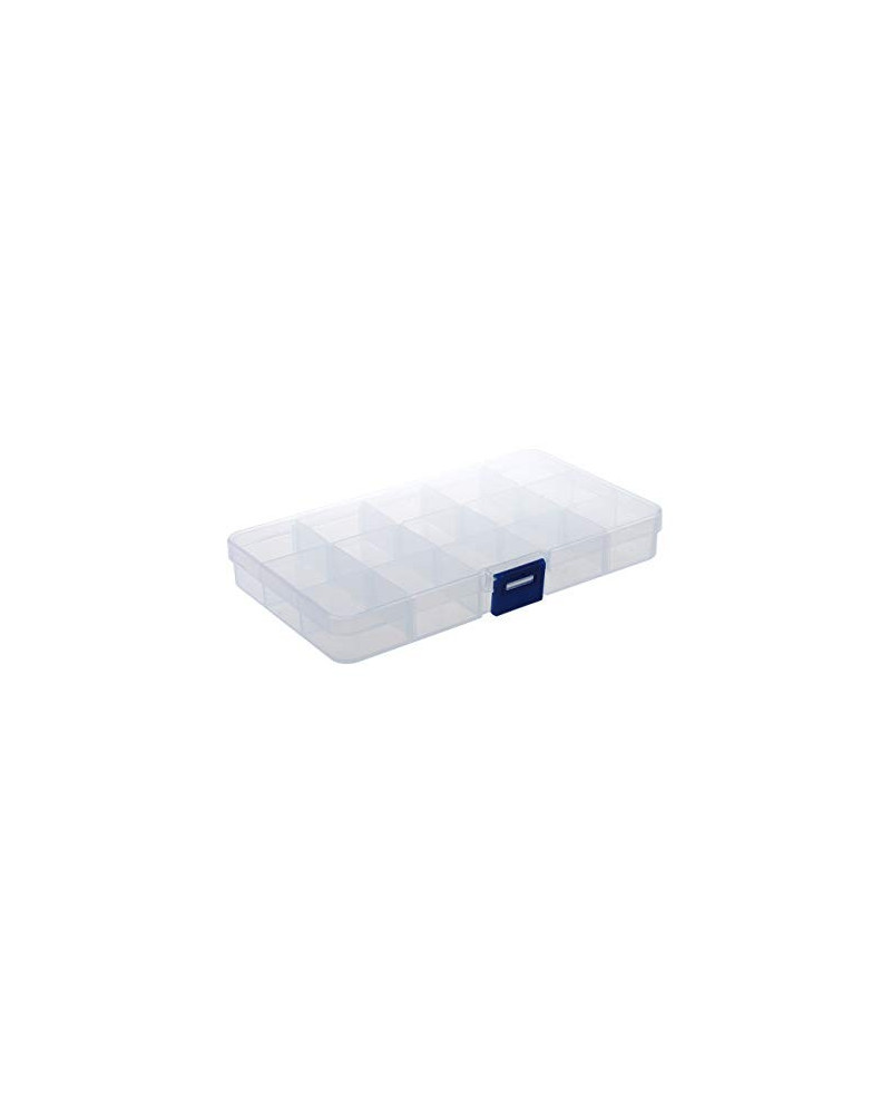 Caja Organizadora de Plástico (L - 15 compartimentos)