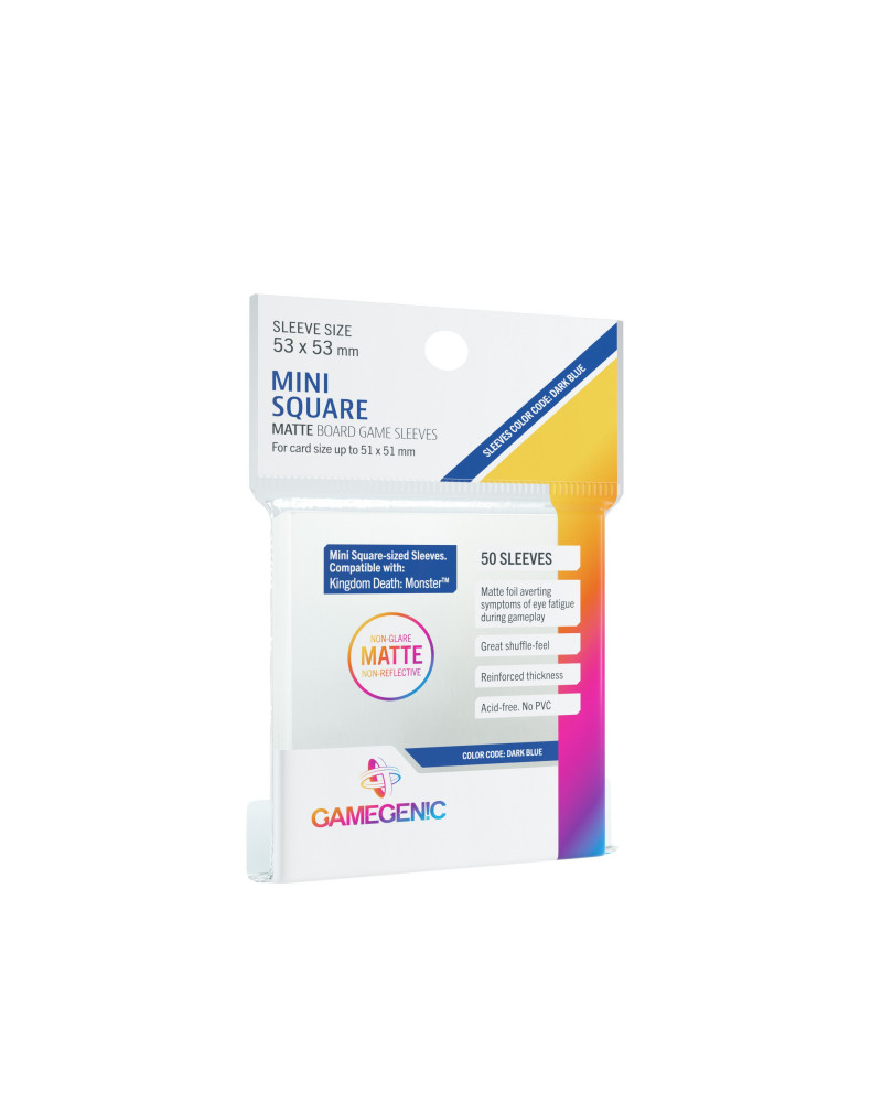 GameGenic Matte Square Mini (Cartas hasta 51x51 mm)