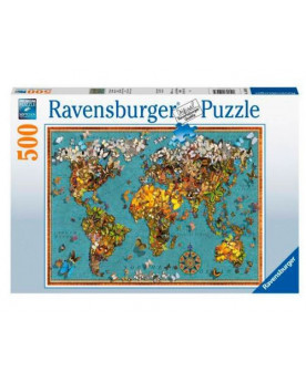 Puzzle 500 piezas - Mundo...