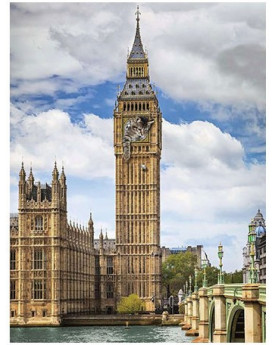 Puzzle 1500 piezas - Gracioso Gato En El Big Ben - Ravensburger