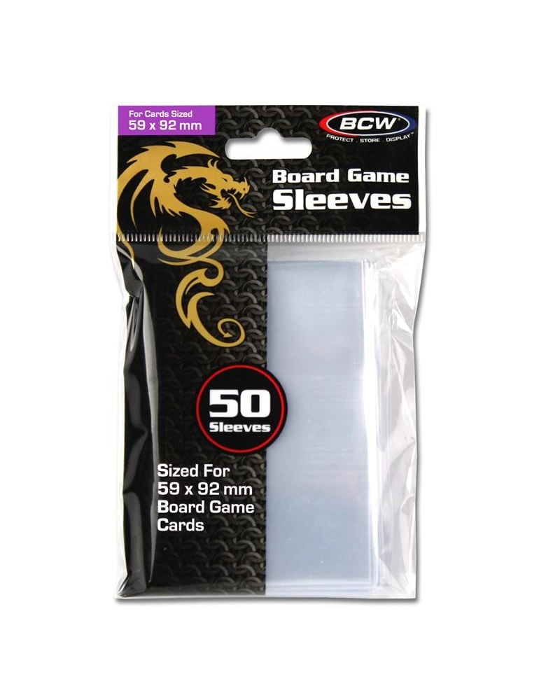 Protectores BCW Premium Euro (Cartas hasta 59x92mm)
