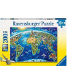 Puzzle 200 piezas XXL - Monumentos del mundo - Ravensburger