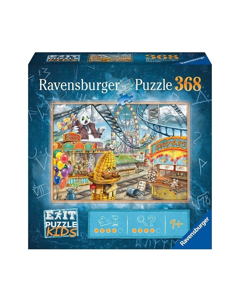 Puzzle Escape Kids 368 - En el Parque de Atracciones  - Ravensburger