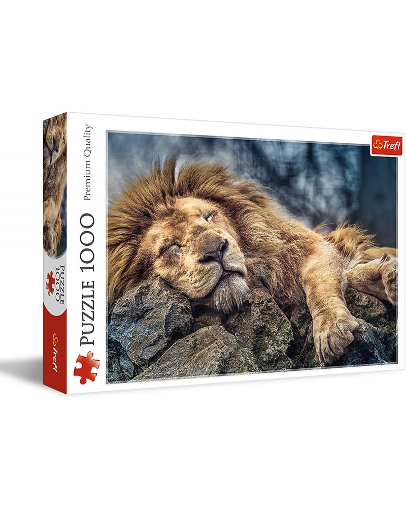 Puzzle 1000 piezas - Sleeping Lion - Trefl