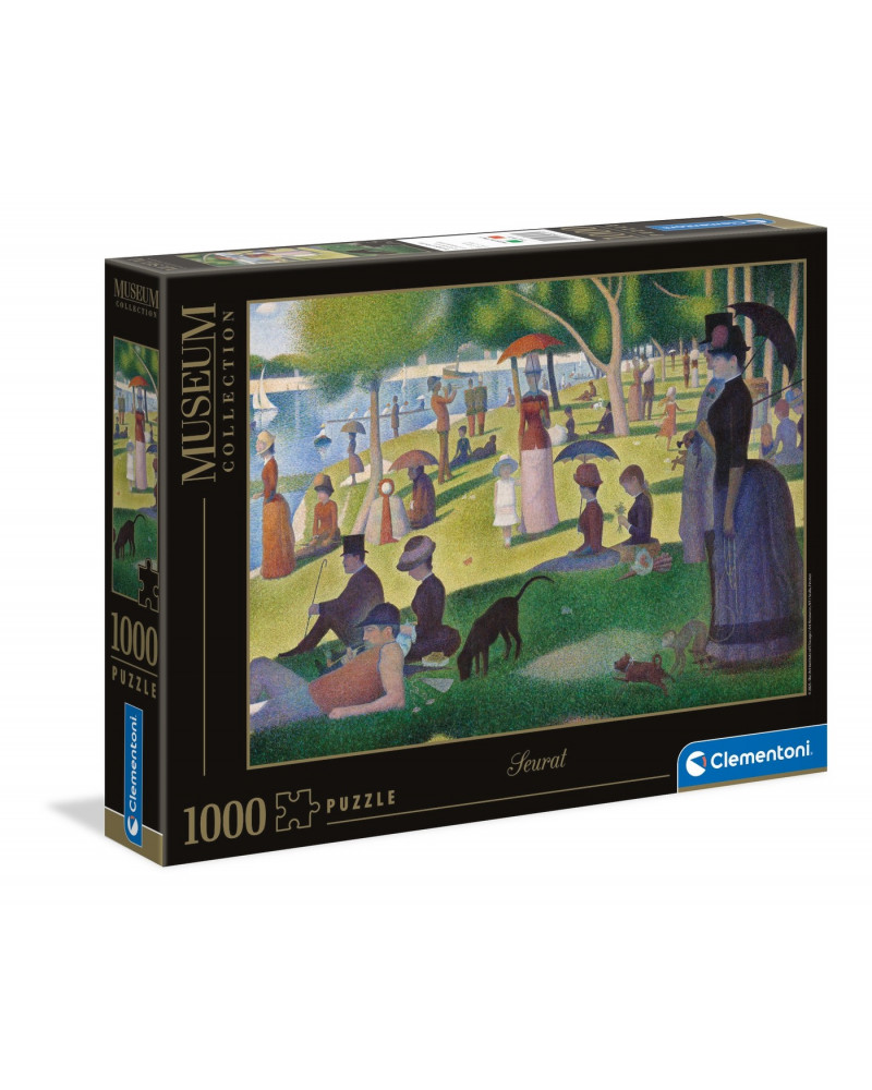 Puzzle 1000 piezas - A Sunday on La Grande Jatte, Seurat - Clementoni