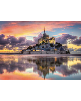 Puzzle 1000 piezas - Le Magnifique Mont Saint-Michel - Clementoni [39769]