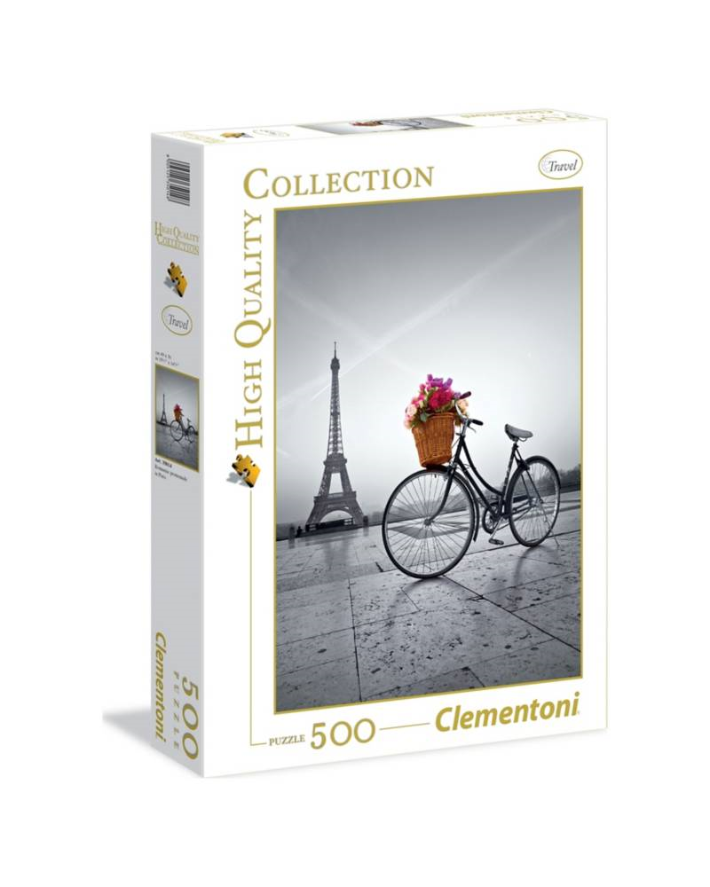 Puzzle 500 piezas - Romantic Promenade in Paris - Clementoni [35014]