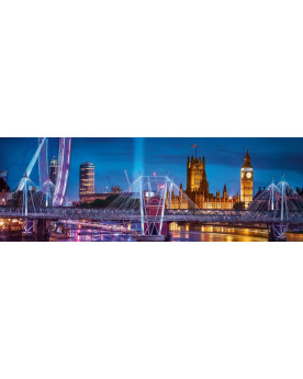 Puzzle Panorama 1000 Piezas - London - Clementoni
