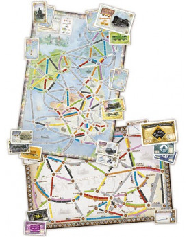 Ticket to Ride: United Kingdom + Pennsylvania