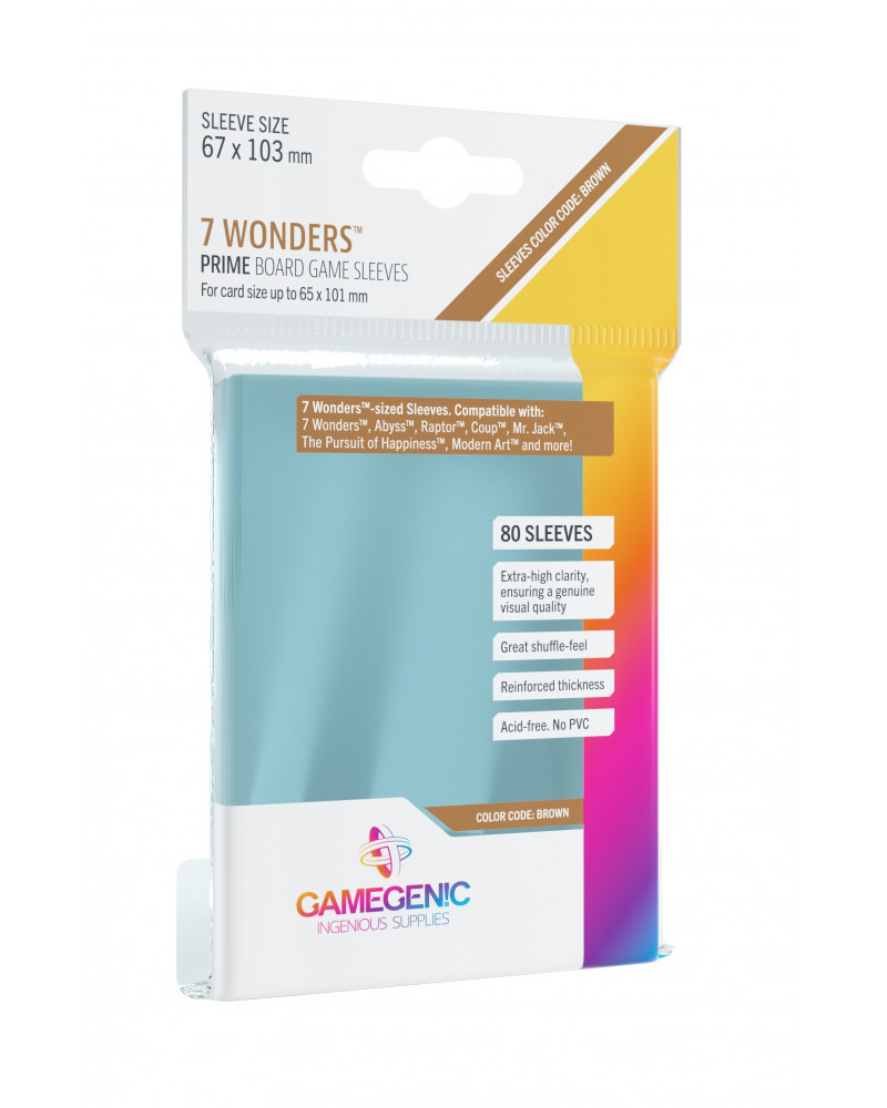 GameGenic Prime 7 Wonders (Cartas hasta 65x101 mm)