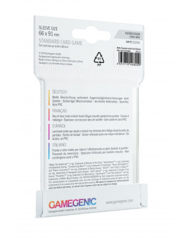 Protectores GameGenic Matte Standard (Cartas hasta 64x89 mm)